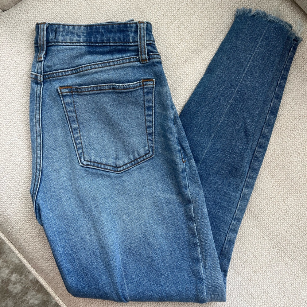 Abercrombie & Fitch Light Blue Denim Pants